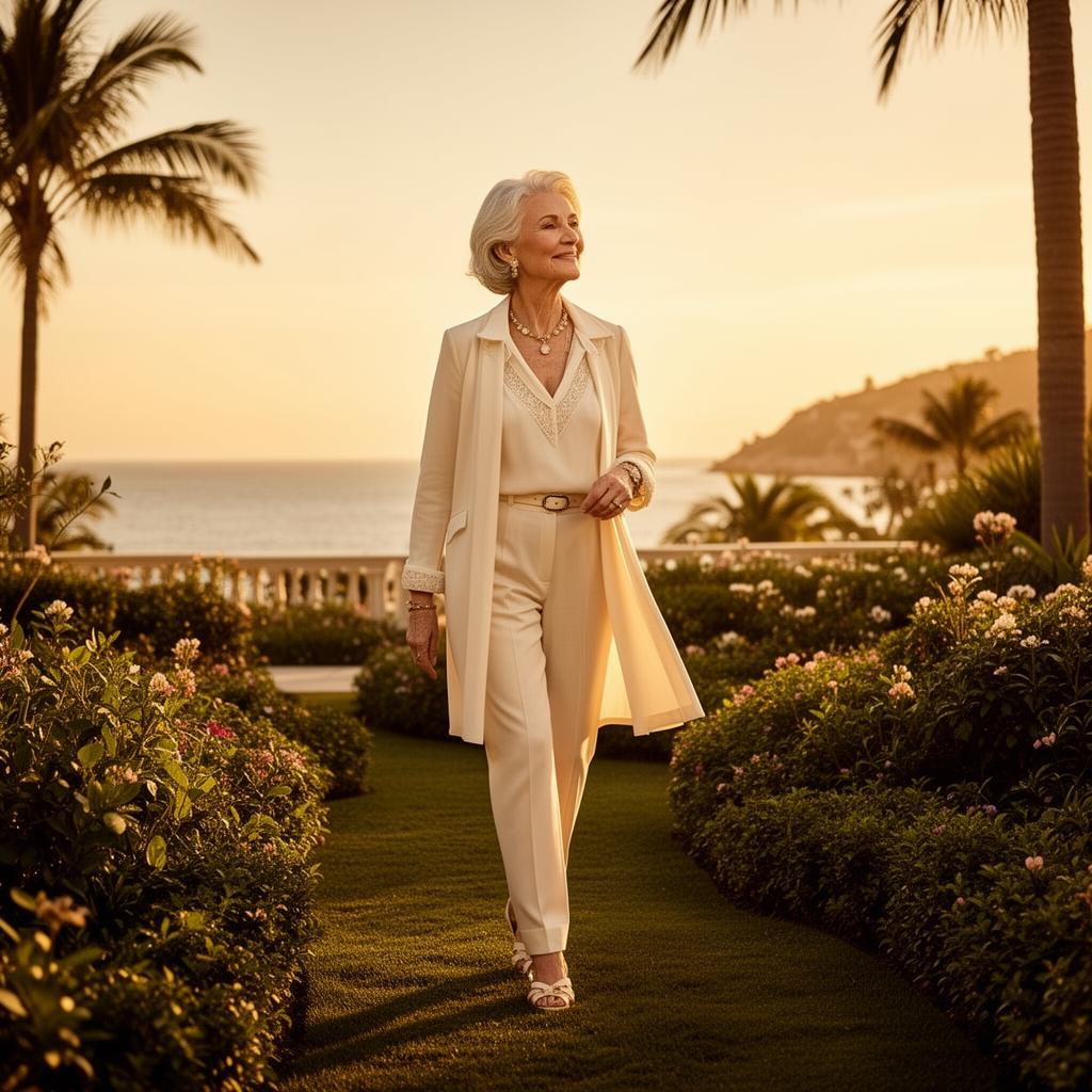 A woman enjoying the freedom of a beautifully planned retirement